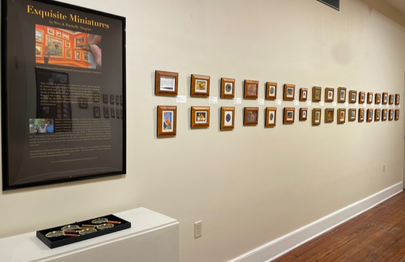 Siegrist Exhibition at The Gadsden Arts Center & Museum, Quincy, FL